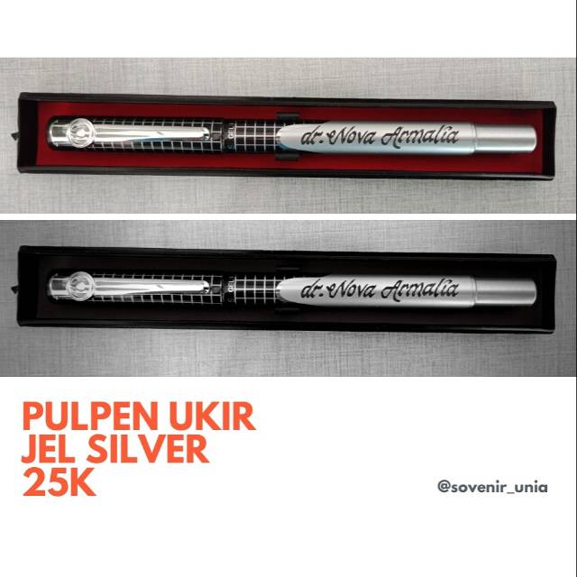 

Sovenir unik / pulpen ukir + free box