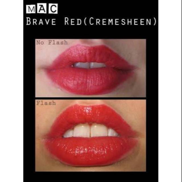 Mac lipstik cremesheen brave red