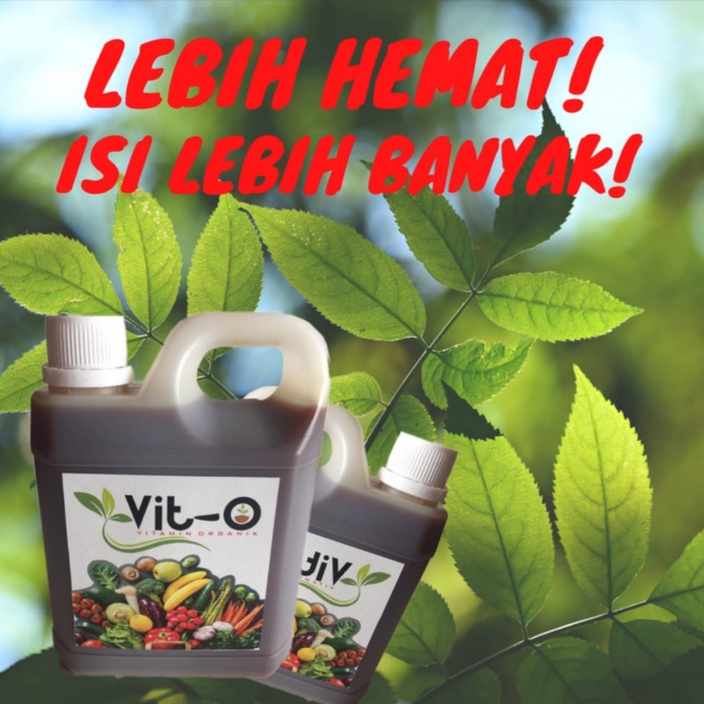 Pupuk organik/vitamin/nutrisi tanaman VIT-O vitamin organik tanaman 1 Liter