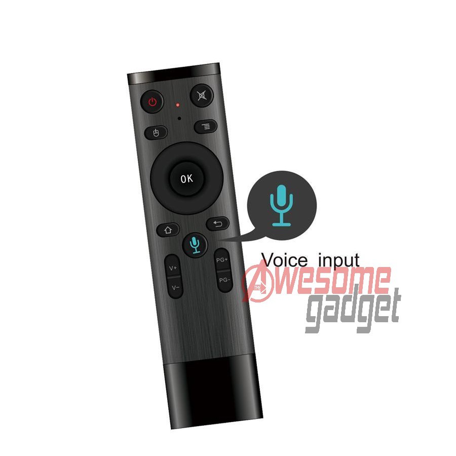 Q5 Gyroscope Air Mouse Voice Remote Control For PC Mac Smart TV Box