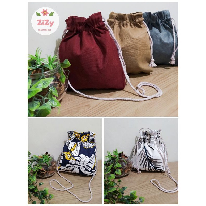 Tas MINI SLINGBAG SERUT | TAS SELEMPANG KECIL Wanita Perempuan