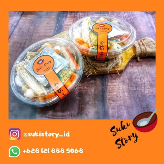 

Suki Story Single Pack / Suki Bowl / Steamboat / Suki Instan / Sukiyaki / Makanan Cepat Saji