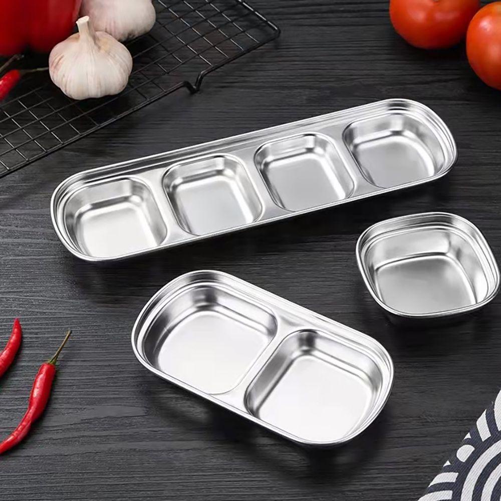 Suyo Piring Saus / Bumbu Bahan Stainless Steel