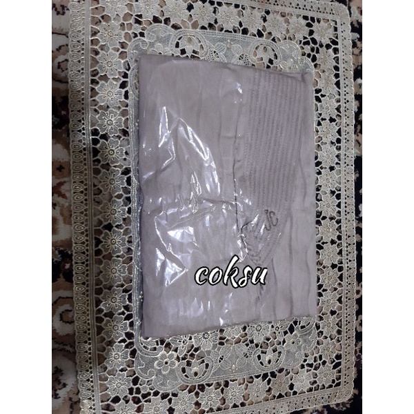 JILBAB BERGO PLISKET GELOMBANG(TK)BERGO TALI URIL Jilbab instan murah-Coksu