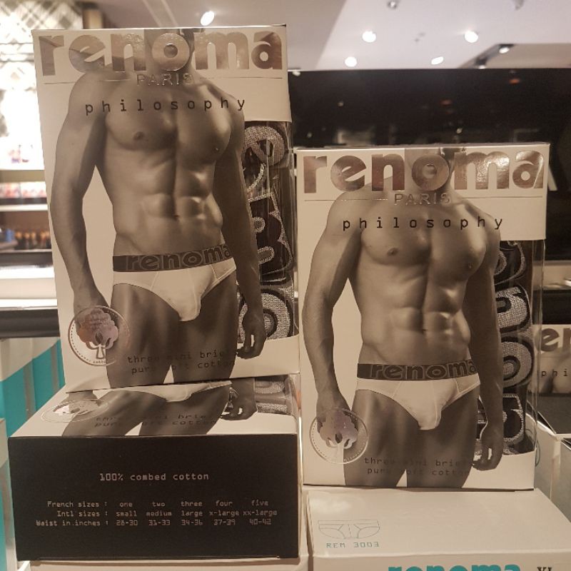 Renoma Philosophy Underwear Men - Celana dalam pria isi 3