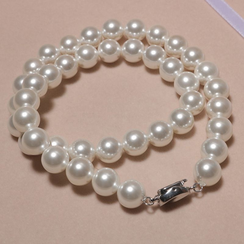 SIY  Freshwater Cultured Pearl Necklace Set Stunning Bracelet 925 Silver Stud Earrings Women Jewelry