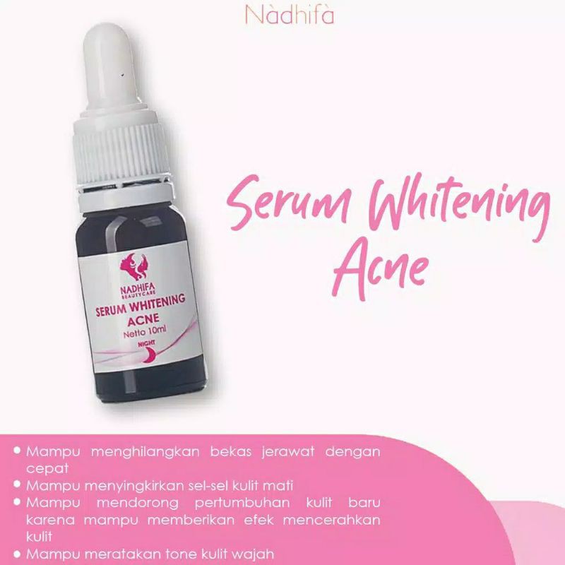 Serum Whitening Acne nadhifa beauty care