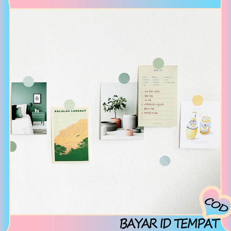 COD❤️Stiker Label Index Dot Multifungsi Bisa Ditulis Untuk Dekorasi Diary / Scrapbook A.one