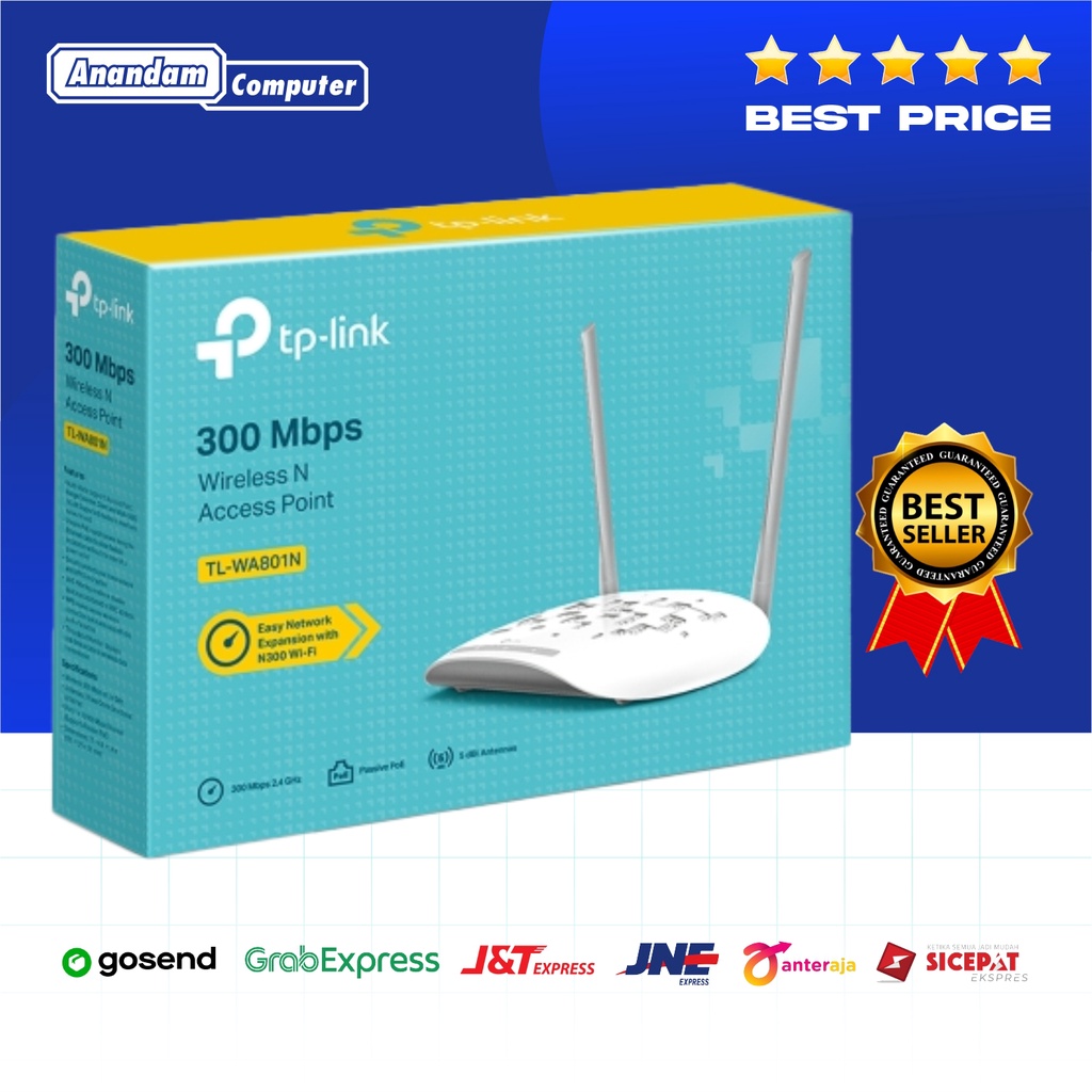 TP-LINK TL-WA901N 450Mbps Wireless N Access Point TPLINK WA901N