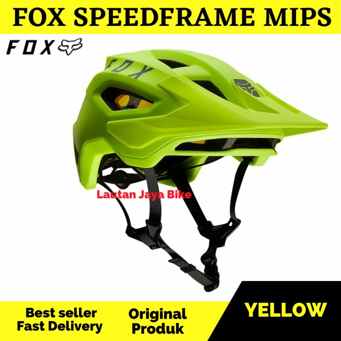 HELM SEPEDA FOX SPEEDFRAME MIPS HELM. MTB HELM. SEPEDA DOWNHILL