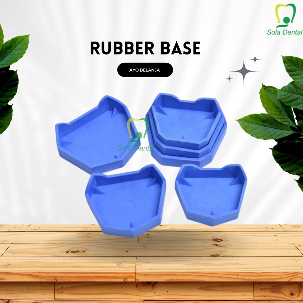 Rubber Base / Rubber Base Dental / Karet Basis Model Gigi Lentur