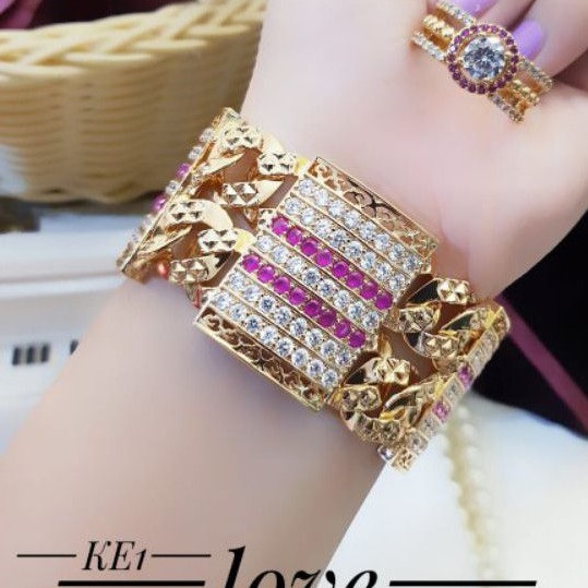 Xuping Set Gelang dan Cincin Gc180