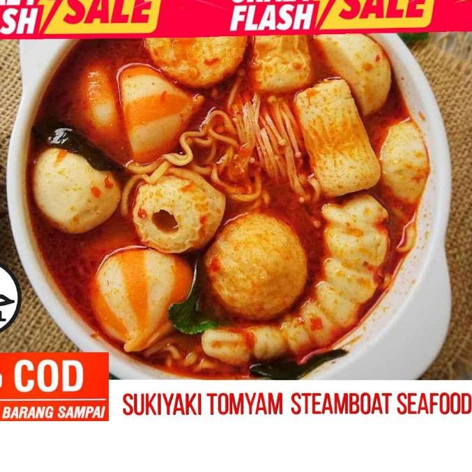 

Di⚡kon !! SUKIYAKI TOMYAM STEAMBOAT SEAFOOD PEDAS DOWER paling murah