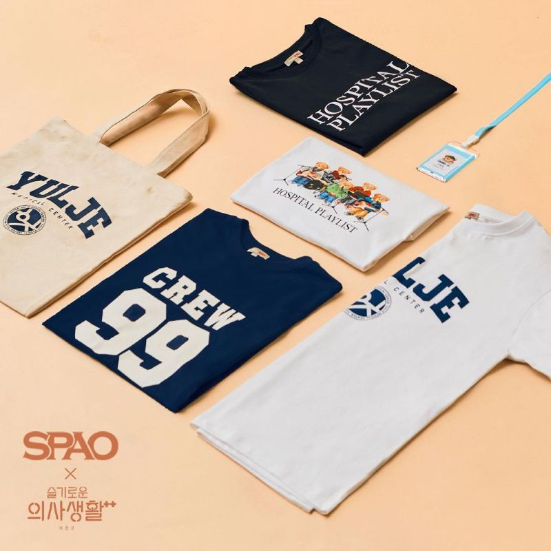 spao x hospital playlist tshirt pelunasan