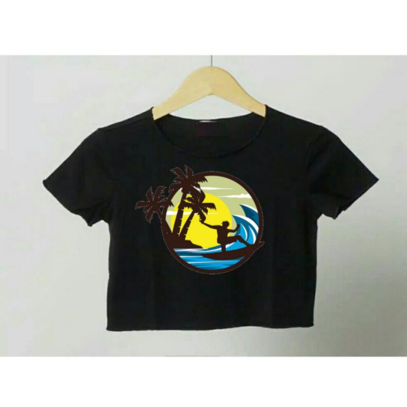 N2-KAOS KROPTOP BEACH BUAT MANTAI SUPER KEREN