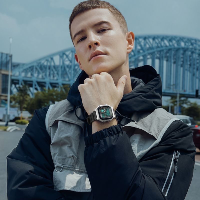 Jam Tangan Pria [BIDEN] Silikon Untuk Olahraga