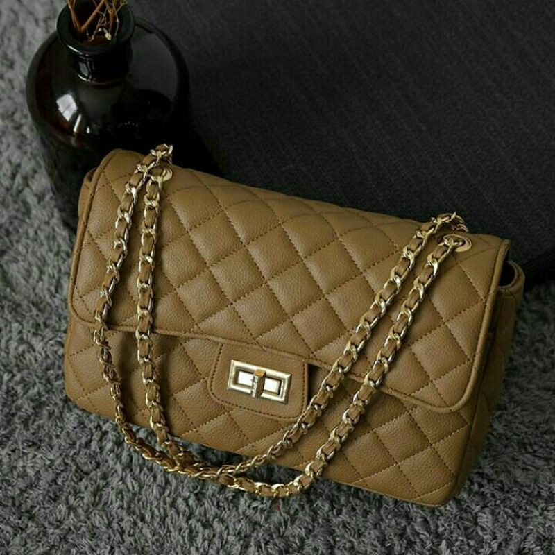 BOSTON CLASSIC BAG CARAMEL LOCAL ID