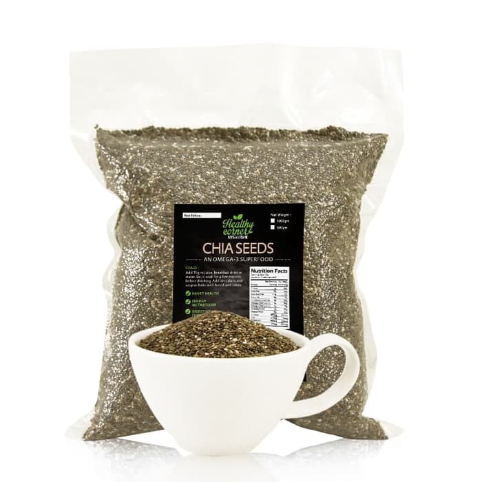 

Natural Black Chia Seed (Seeds) 500 gr