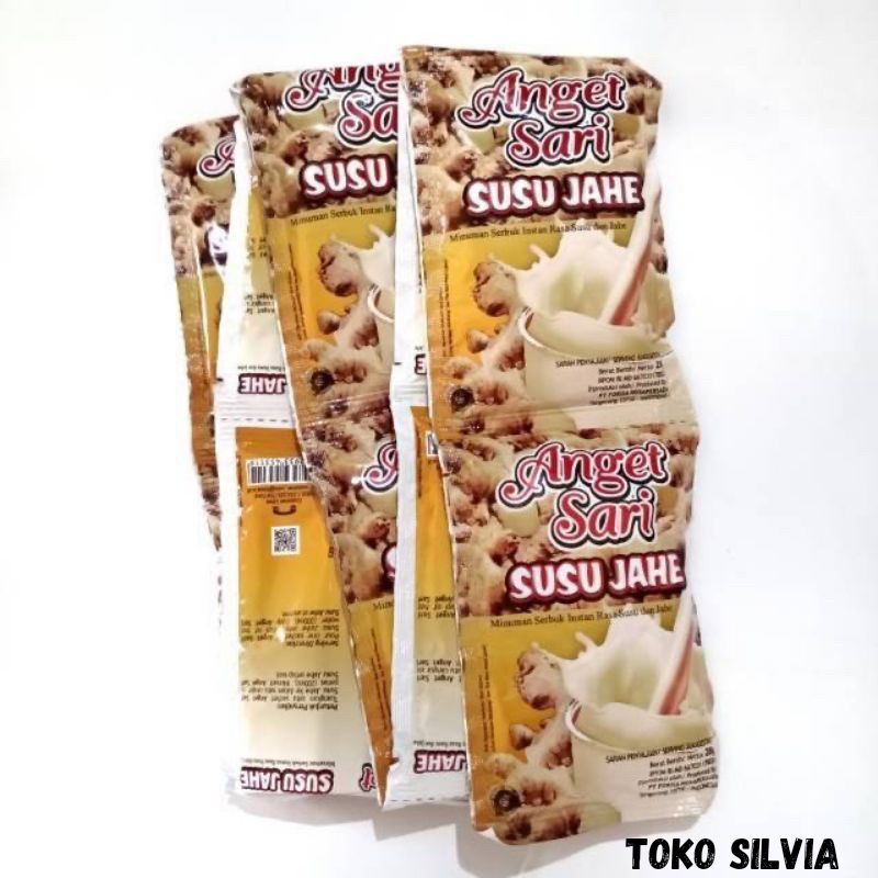 

ANGET SARI susu jahe 28gr - 1 Renceng (10 sachet)