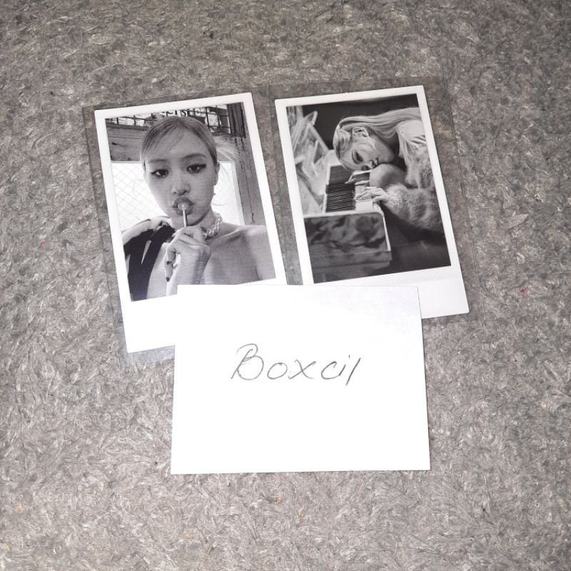 pc polaroid rose album r