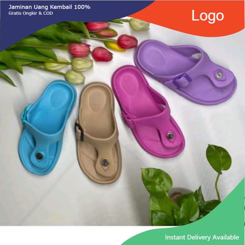 SANDAL Jepit Sandal Anak Perempuan/Sandal Inkayni Bahan Eva Karet Anti Licin