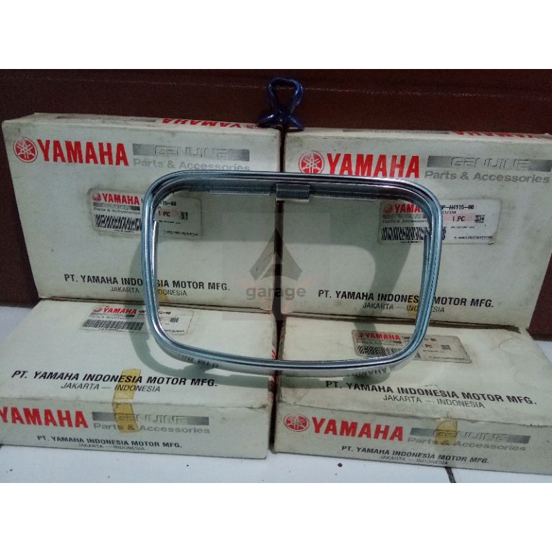 Ring reflektor Lampu depan Oval reflektor rxking rx king chrom crom chrome asli original