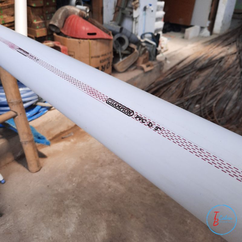 Pipa PVC 3 inch Champion D / Pipa 3 inch Champion (D)