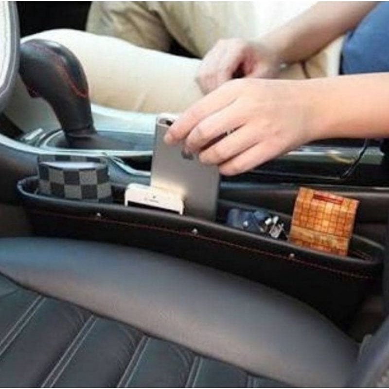 iPOCKET CAR ORGANIZER / Aksesoris Mobil / Car storage / Side Gap Leather