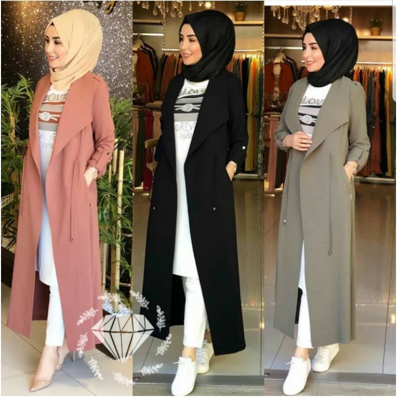 Model Terbaru/Long Cardigan Matt Moscrepe/Long Cardigan/Long Cardi/Long Cardigan Fashion Muslim/Long