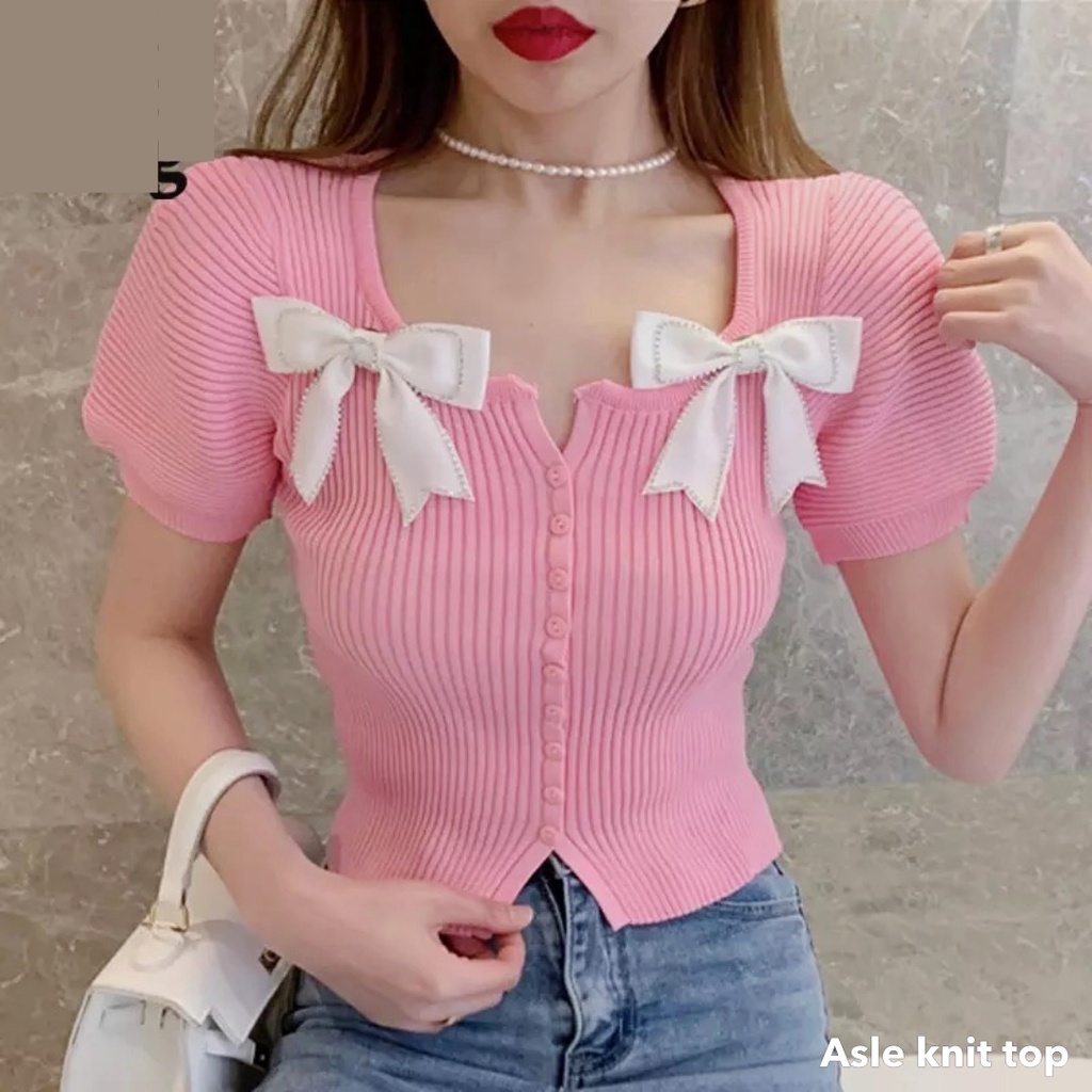 Asle knit top - Thejanclothes