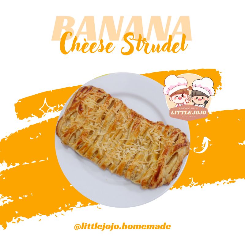 

Bananan Cheese Strudel