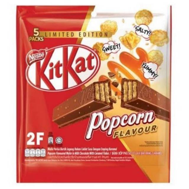 ( READY 30/09 ) KITKAT DUO MINI HAZELNUT MILK TEA FLAVOUR KITKAT MALAYSIA