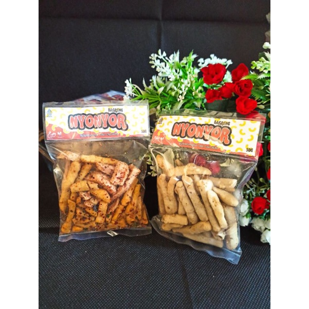 

Basreng Stik 50Gr Varian Rasa | Original/Pedas Daun Jeruk NYONYOR | Rasa Enak Termurah