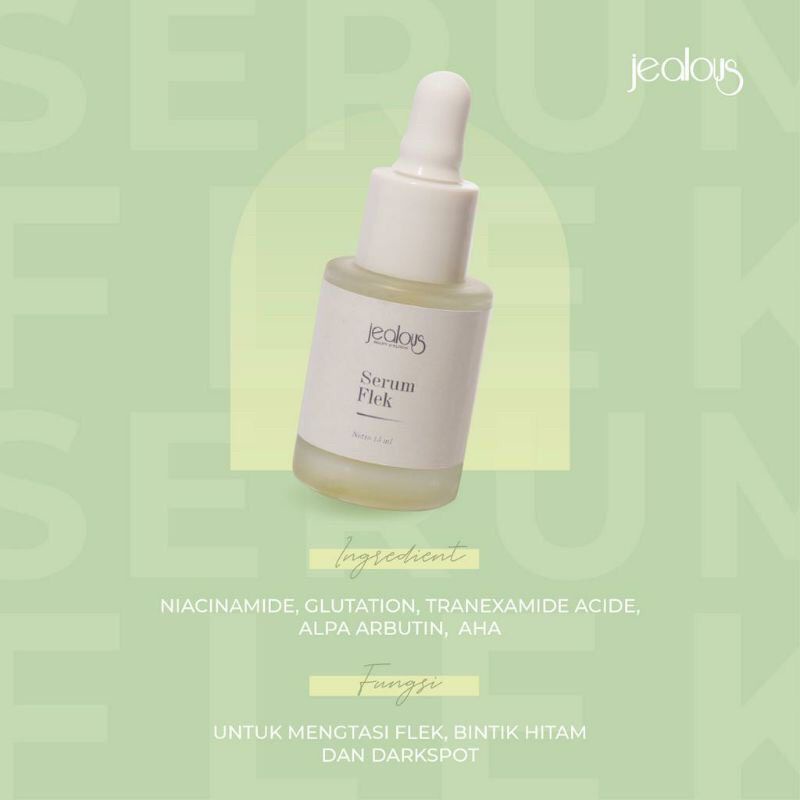 Serum Wajah untuk flek membandel tahunan dan tebal