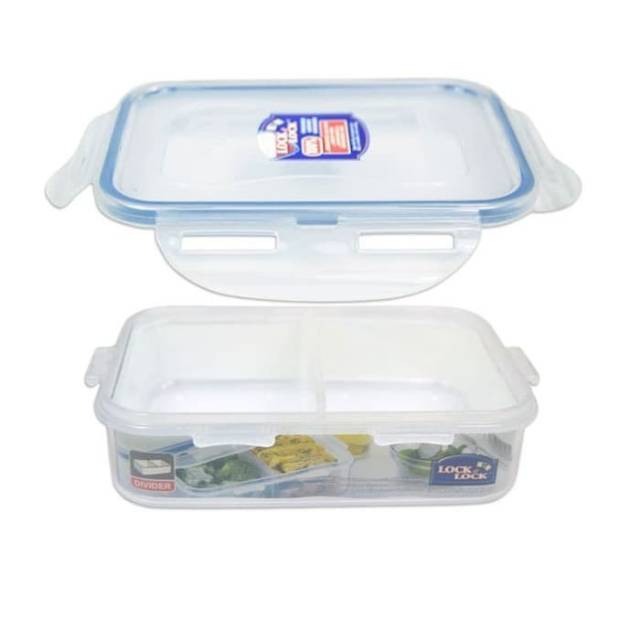Lock &amp; Lock Food Container 360ml no divider HPL810 and with divider HPL810c