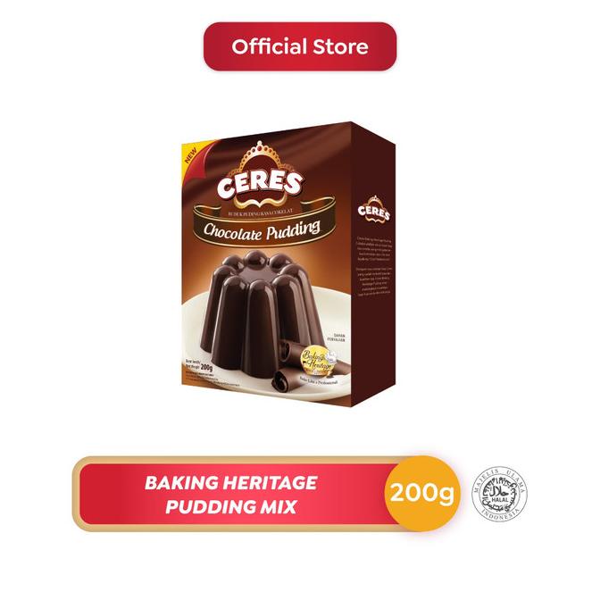 

Ceres Baking Heritage Puding Mix 200 g KOMPLIT Kode 1073