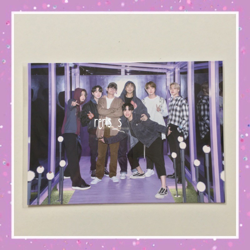 BTS POP UP STORE POSTCARD