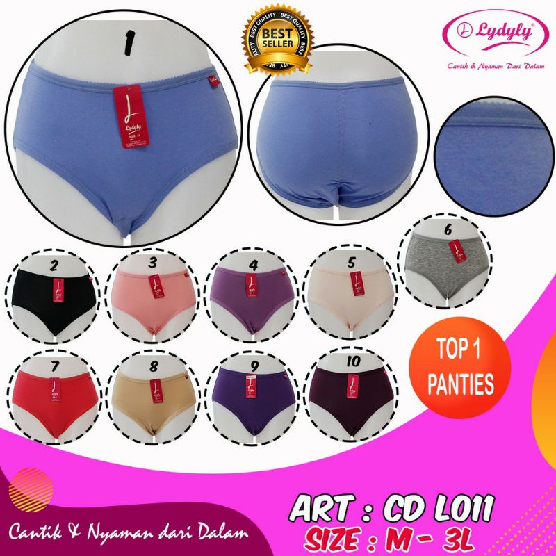 Lydyly pakaian dalam wanita CD L011 zigzag karet belakang