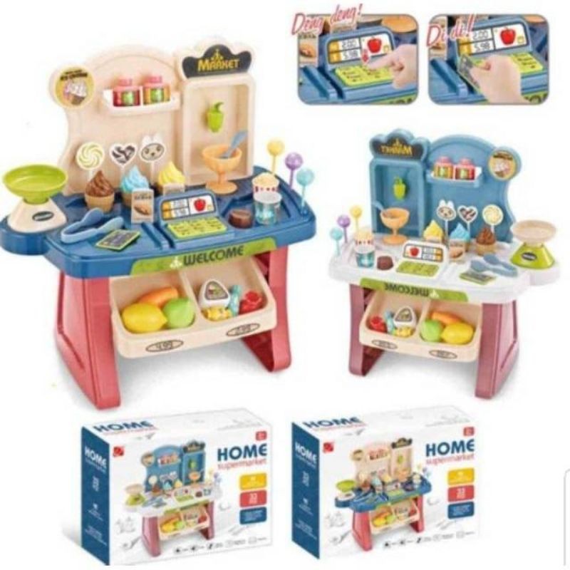 Mini Market Playset atau Kado Mainan Anak Perempuan Playset