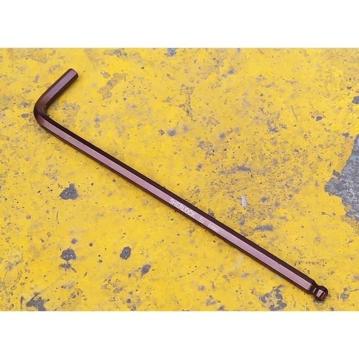 Kunci L Hexkey 6 mm (Heavy Duty) Sherlock Kunci L Material S2 (1Pcs)