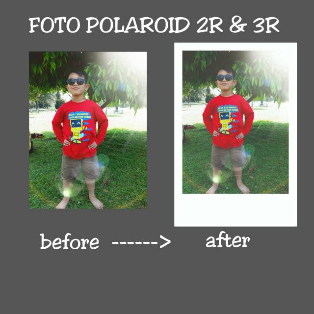 FOTO POLAROID/FULL  3R +FREE LAMINATING GLOSY.MURAH DAN BERKUALITAS PREMIUM