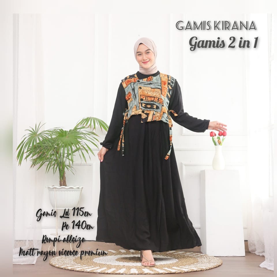 BISA COD/GAMIS RAYON/GAMIS POLOS/GAMIS VISCOSE PREMIUM/GAMIS TERBARU/GAMIS BUSUI/2022