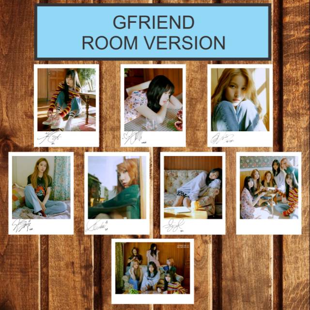 GFRIEND LABYRINTH ALBUM SIGNED KPOP POLAROID
