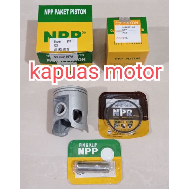 piston kit seher paket rxs spesial yt 115 os std 25 50 75 100 125 150 175 200  original npp