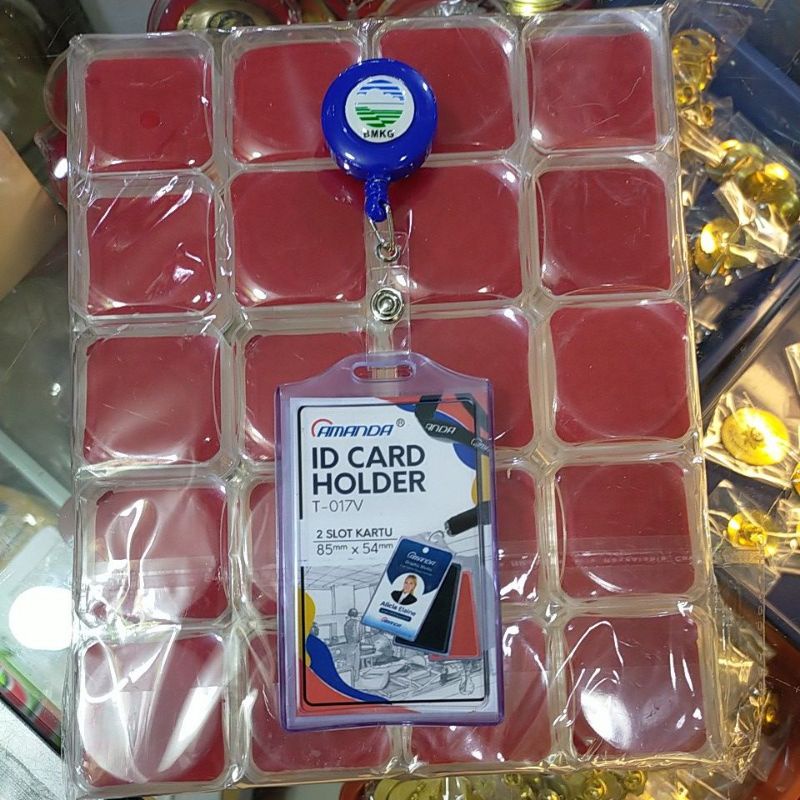 

yoyo id card BMKG/holder casing double