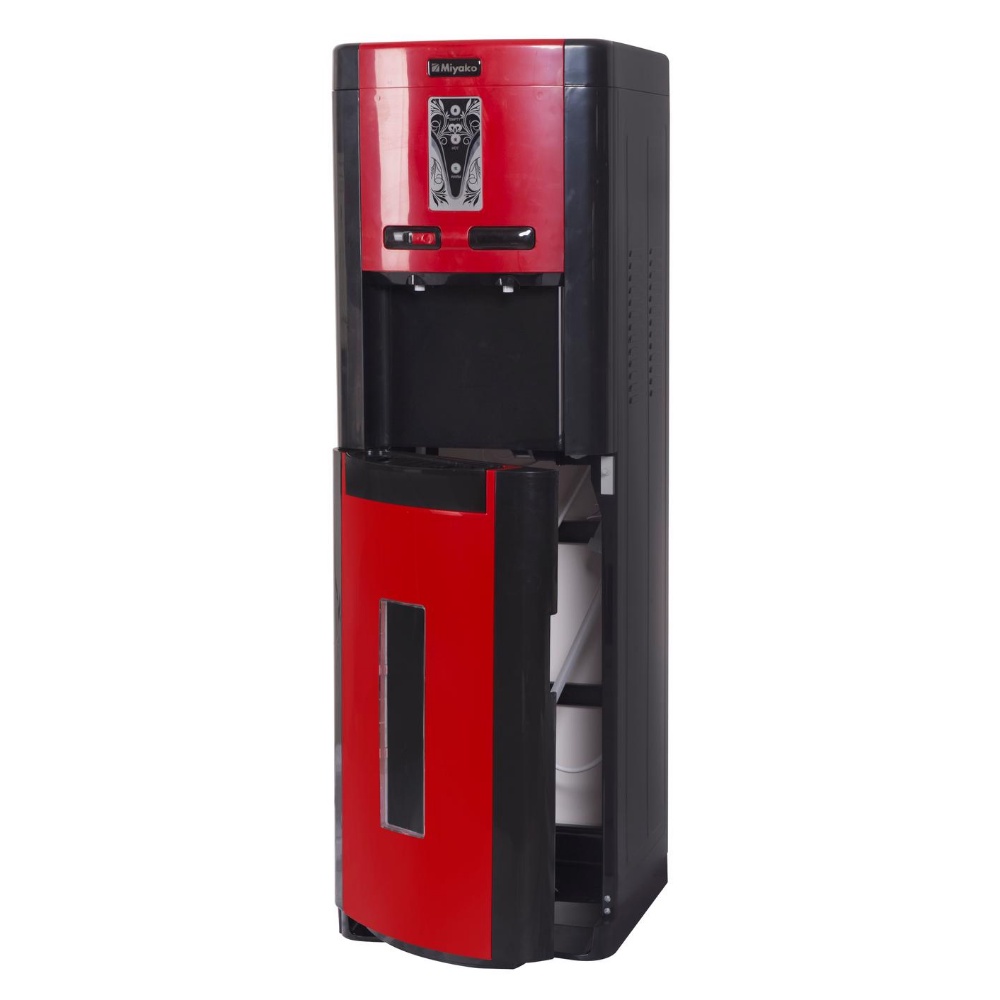 Miyako WDP 200 H Dispenser - Black Red [Galon Bawah/Hot &amp; Normal]