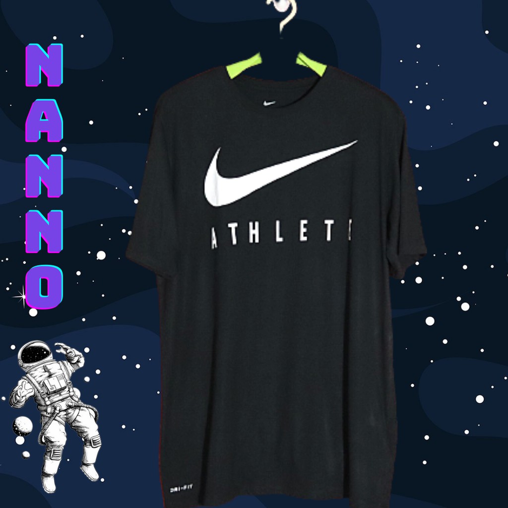 T-Shirt Nike Athletic Big Swoosh Print