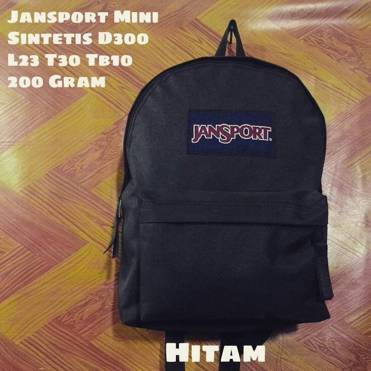 jansport mini hitam