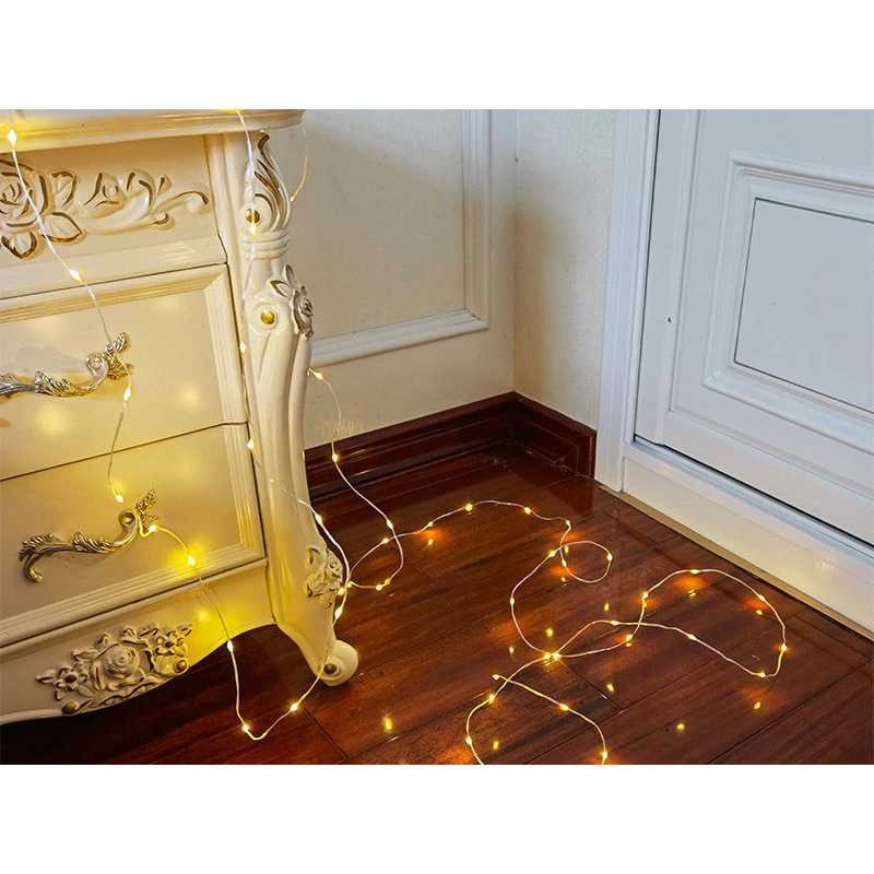 Lampu Hias String Dekorasi Taman 100 LED 10 Meter Remote Waterproof