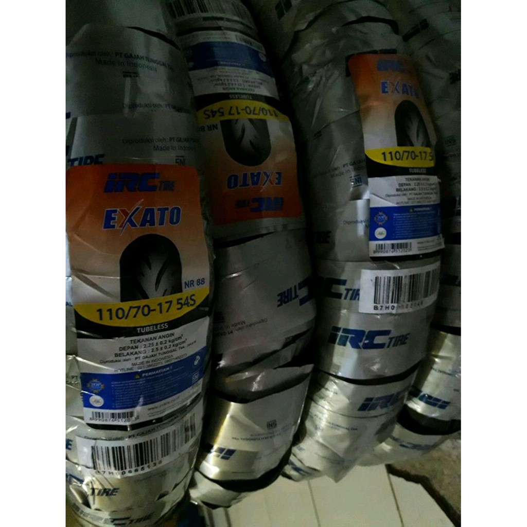 Ban IRC Tubeless 110 70-17